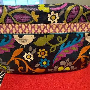 Vintage Fossil Key Per Cross Body Messenger Bag